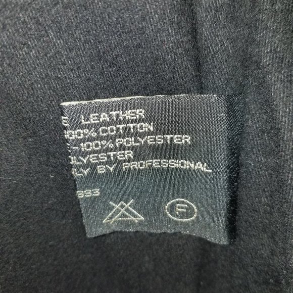 EUC Lucky Brand Full Grained Leather Jacket Medium - Picture 6 of 8